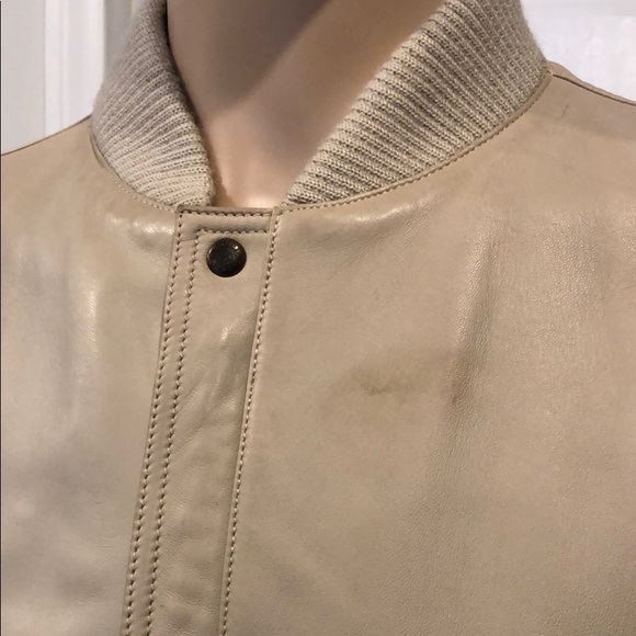 GUCCI Leather Bomber Jacket - Picture 2 of 5